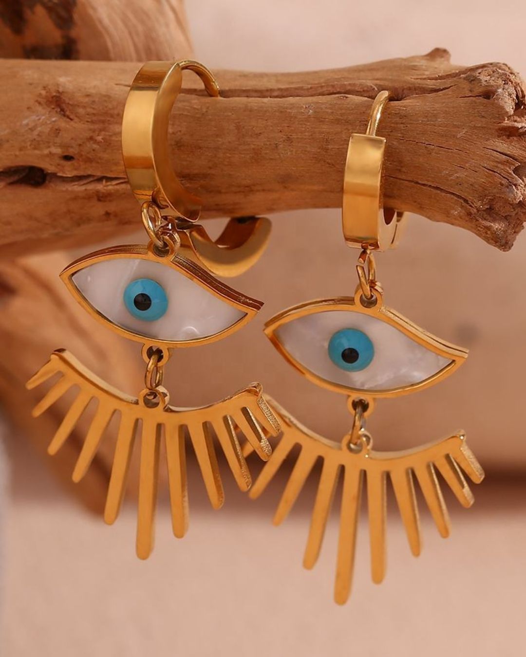 Ayin Evil Eye Earrings