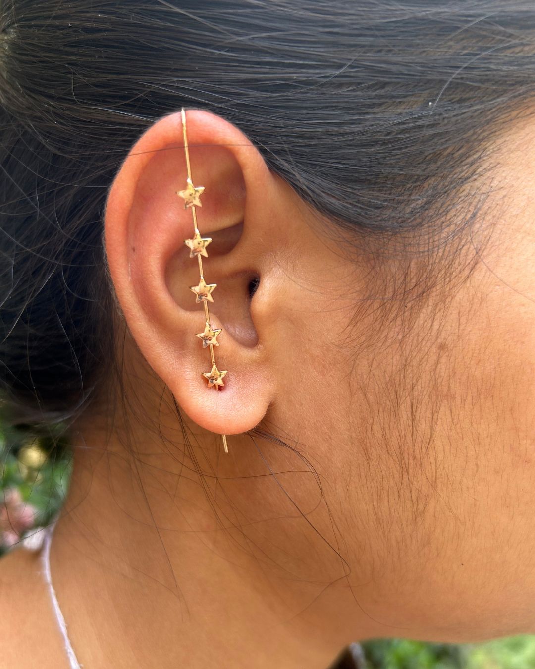 Golden Star Unisex Ear Cuff