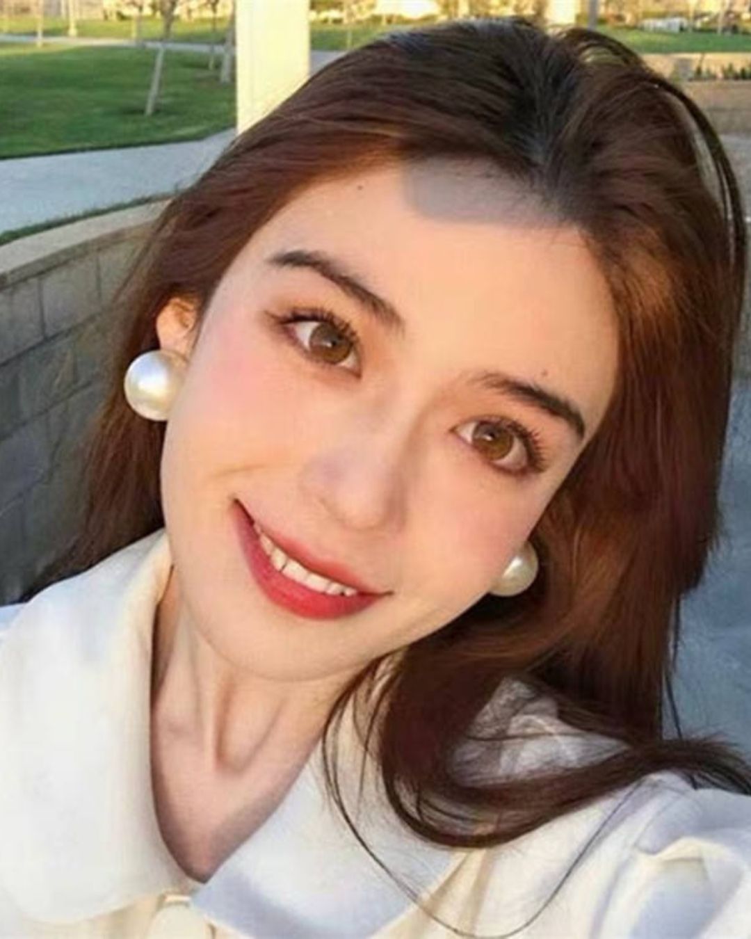 Chic Pearl Ball Stud Earrings