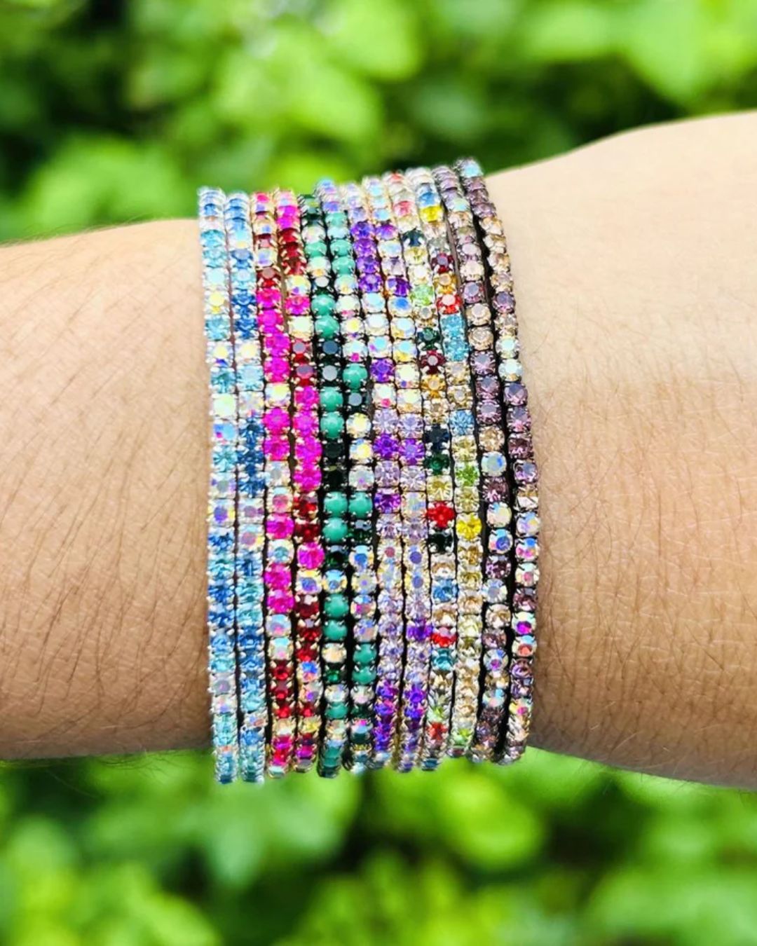 Shagun Sparkle Stretchable Bracelet Set - Pack of 12