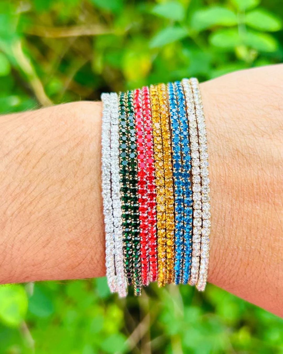 Yalina Stretchable Bracelet Set - Pack of 12