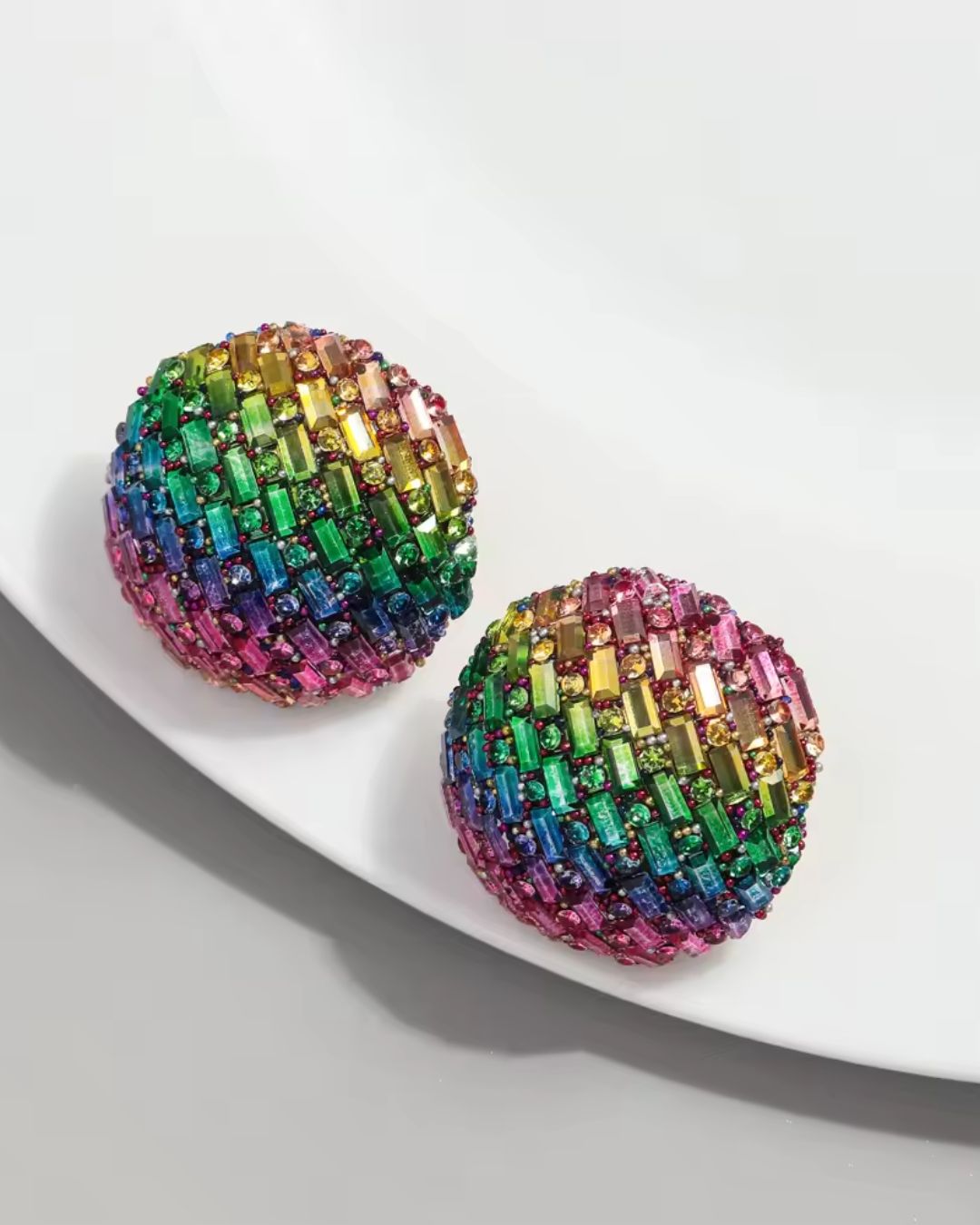 Bling Blogger Multi Stud Earrings - Small