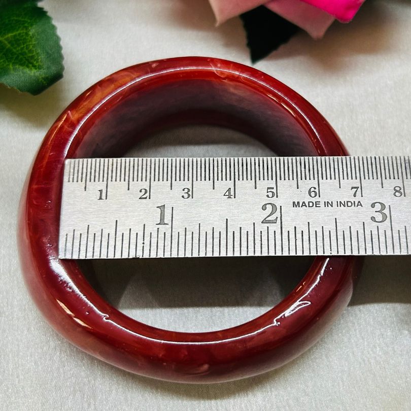 Red Resin Bangles