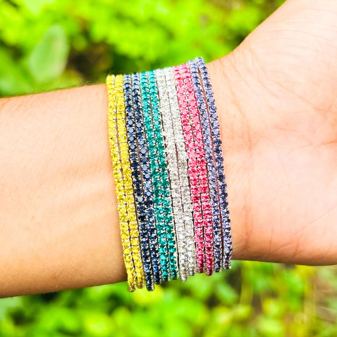 Stretchable Pastel Bracelet - Pack of 12