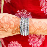 Stretchable White Moonstone Rhodium- Plated Bracelet - Pack of 12