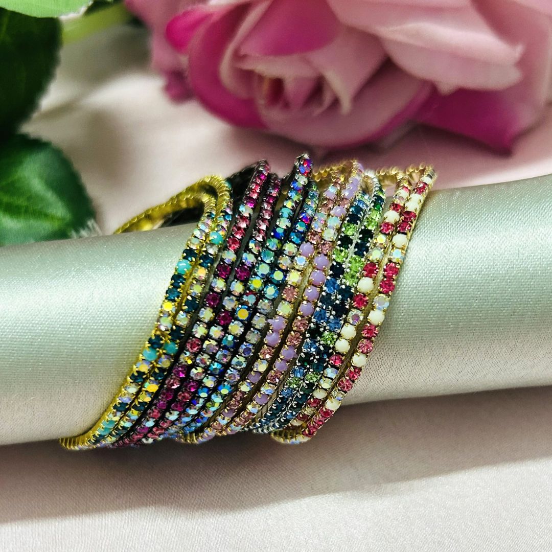 Stretchable Rainbow Bracelet - Pack of 12