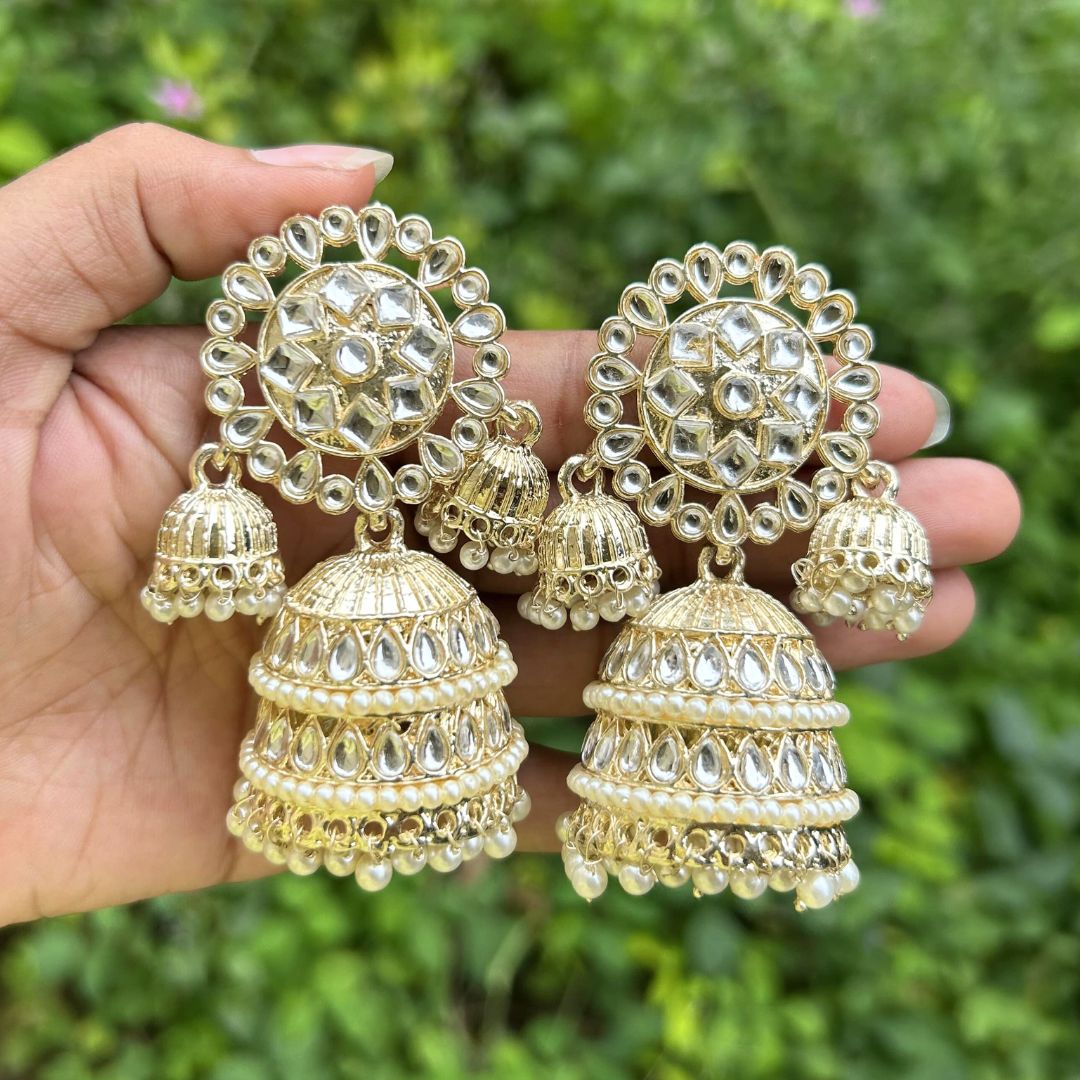 Gold Plated Royal Jhumka
