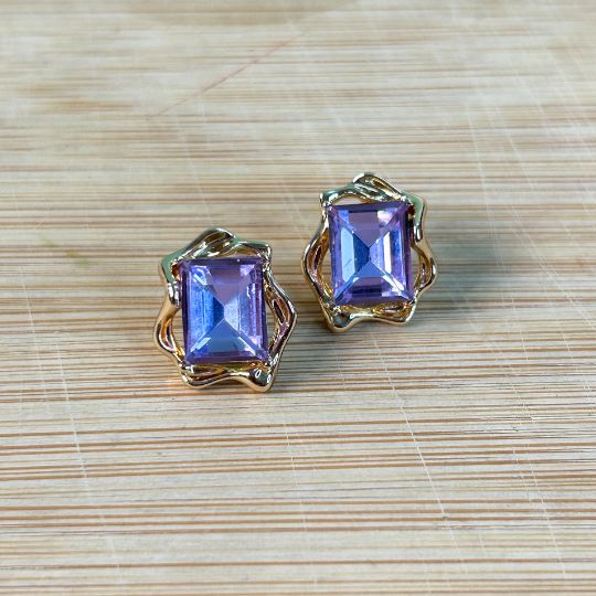 Gem Stud Earrings