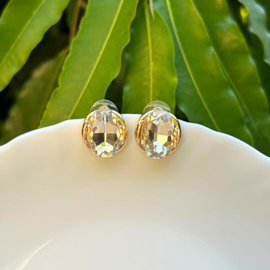 Rock Stud Earrings