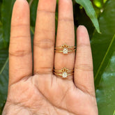 Princess Minimal Finger Ring