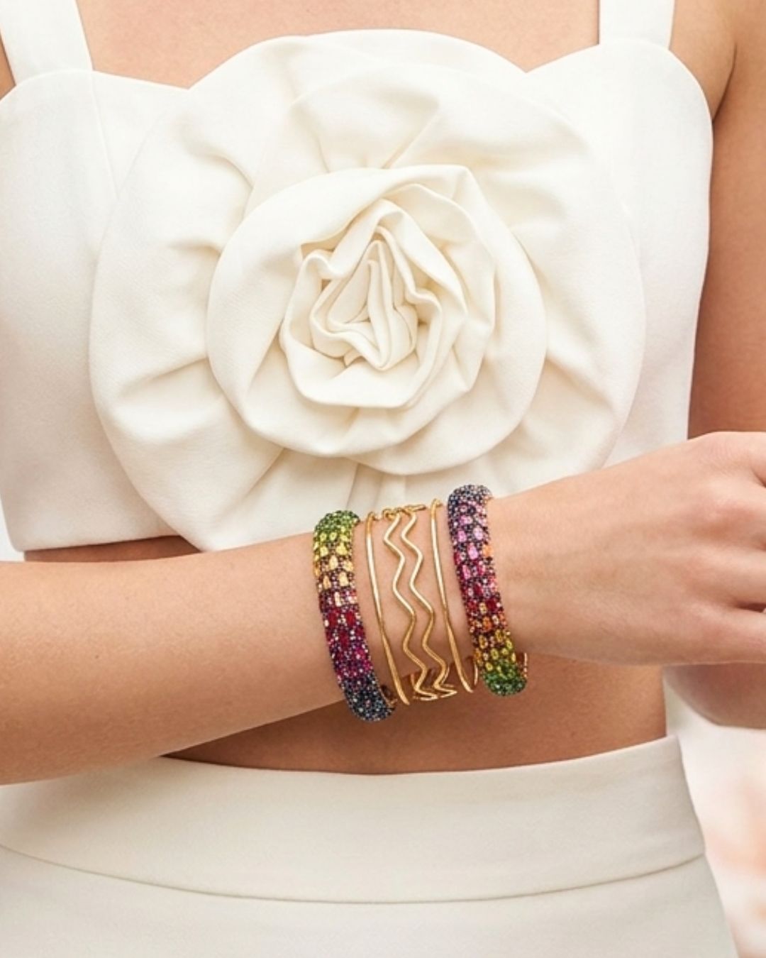 Bling Blogger Multi Handcuff/ kada