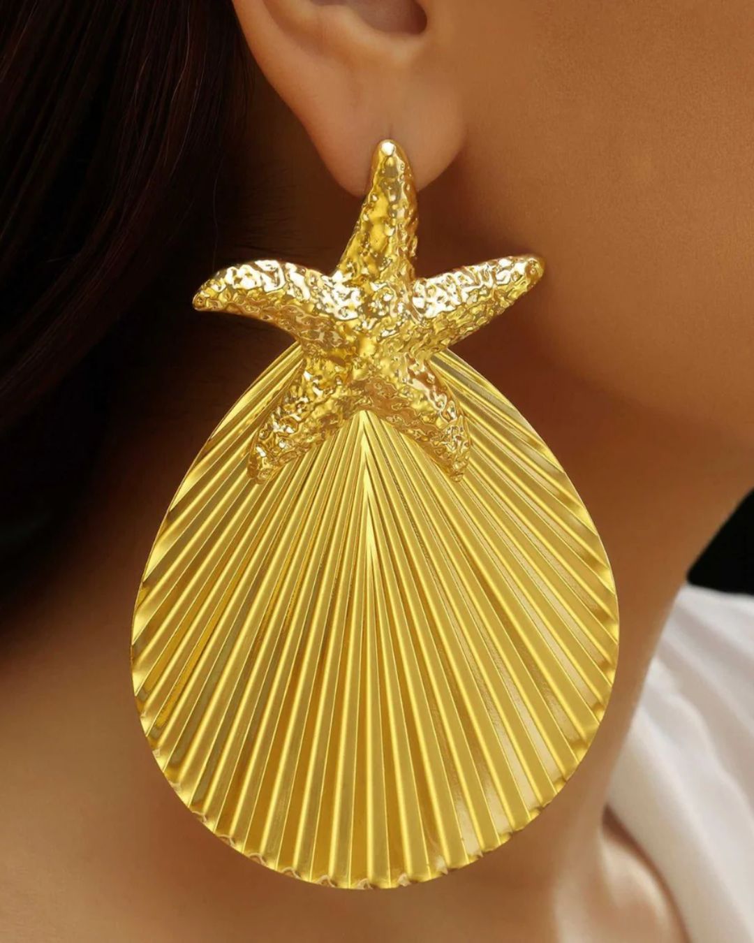 Star Shell Golden Earring