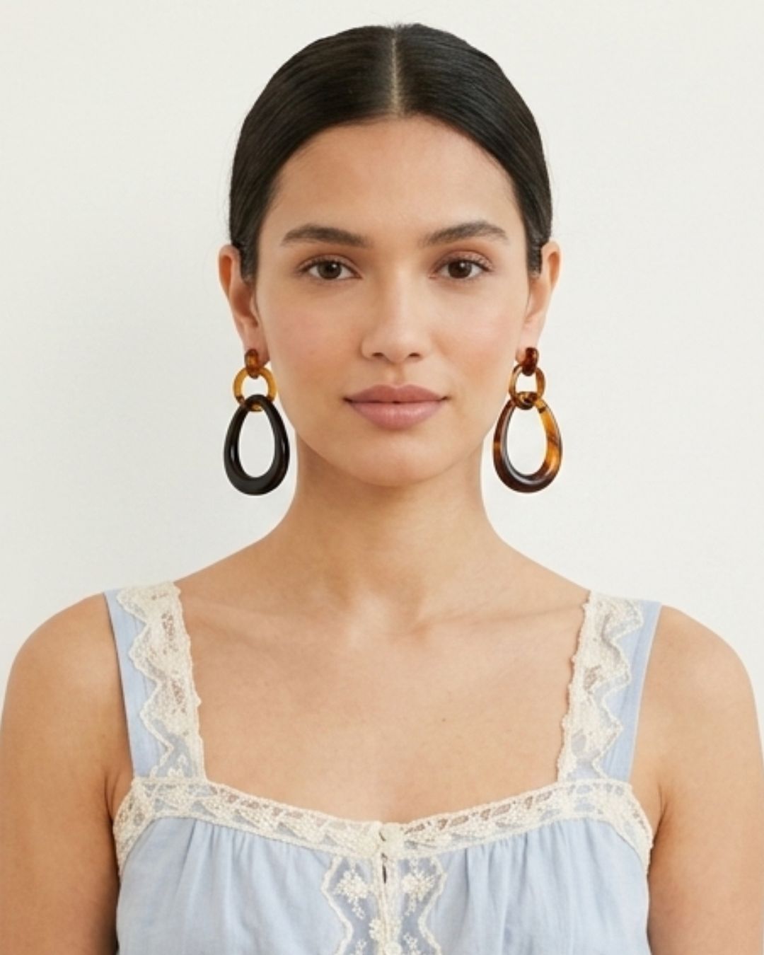 Smoky Loop Earrings