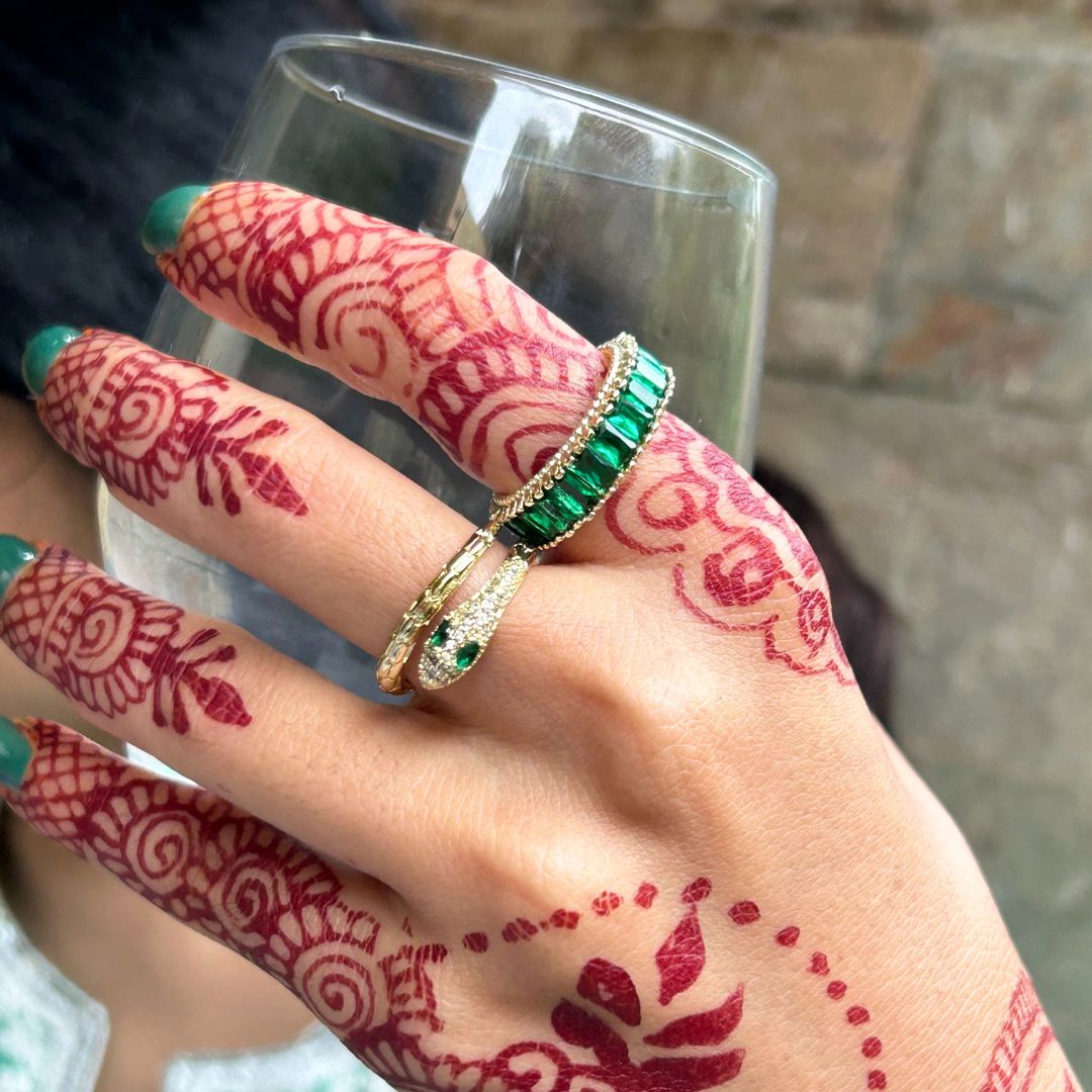 LAIDA Snake Adjuatable Finger Ring