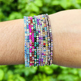 Shagun Sparkle Stretchable Bracelet  Set - Pack of 12