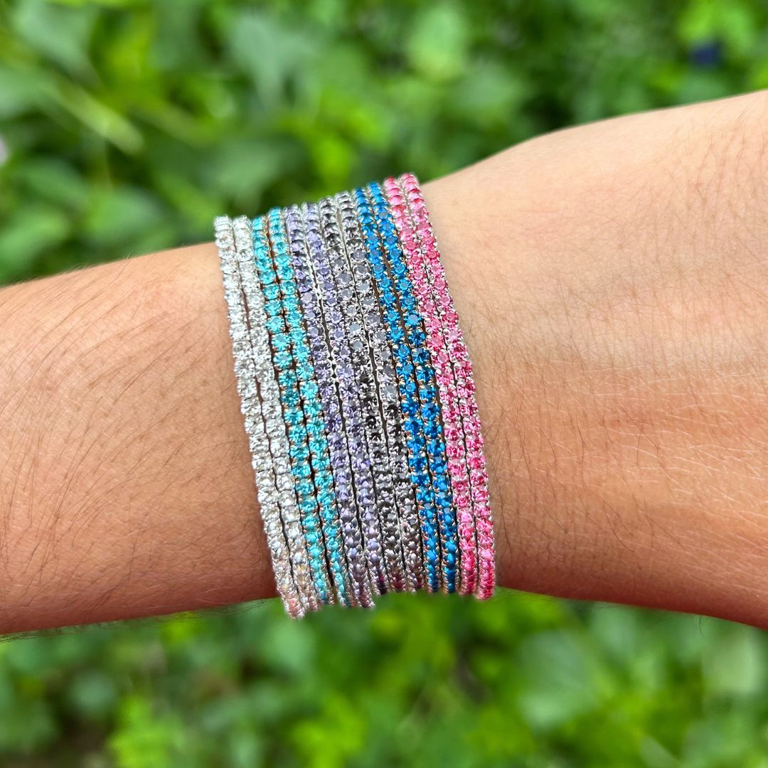 Stretchable Pastel  Bracelet - Pack of 12