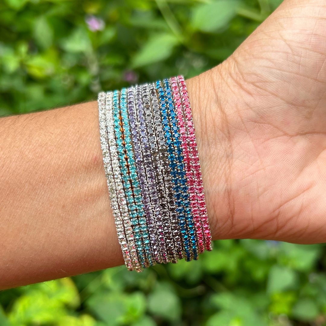 Stretchable Pastel  Bracelet - Pack of 12