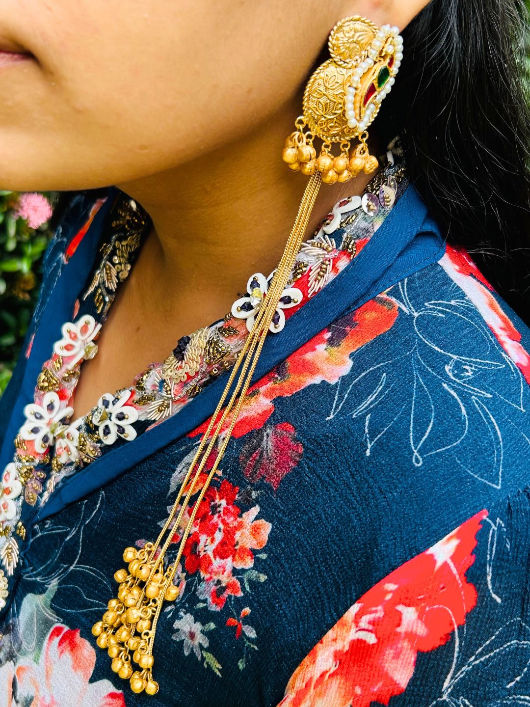 Eliza Kashmiri Earrings