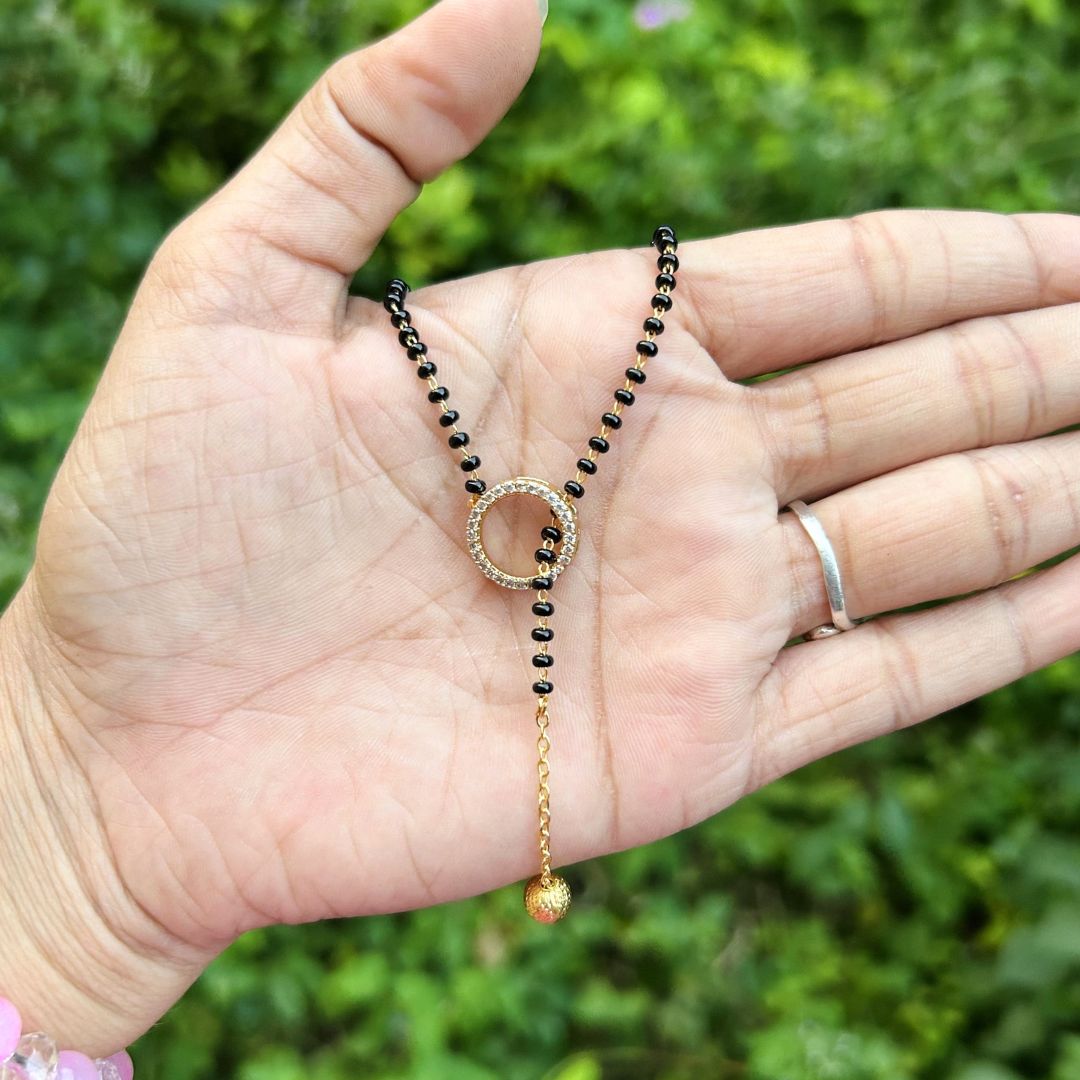 Ibhya American Diamond Mangalsutra