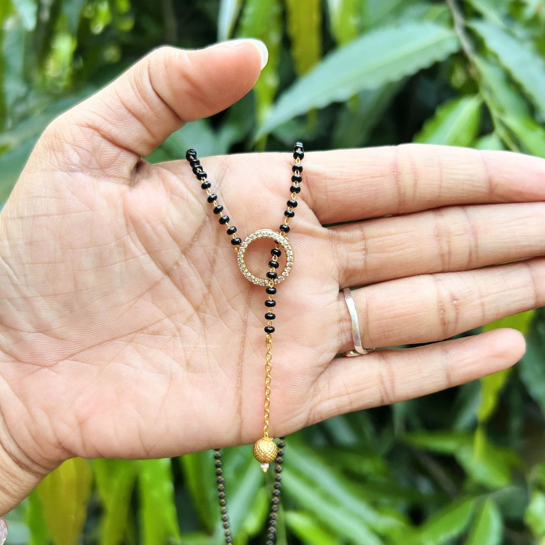 Ibhya American Diamond Mangalsutra