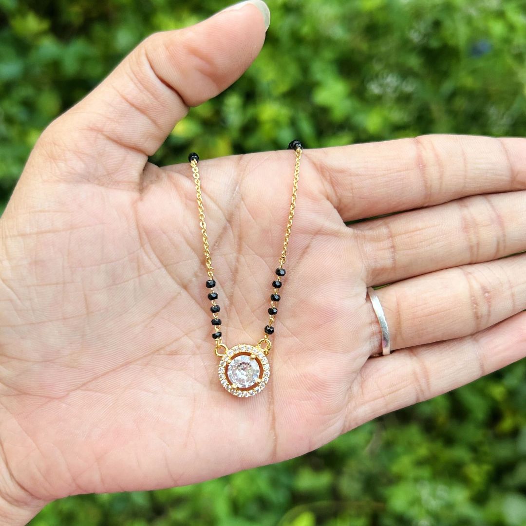 Netra Solitaire American Mangalsutra