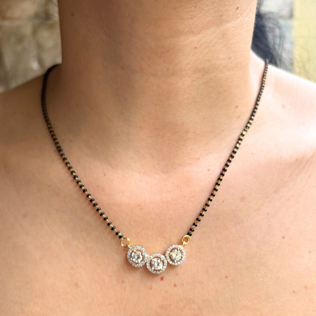 Kalyani Solitaire American Mangalsutra Set