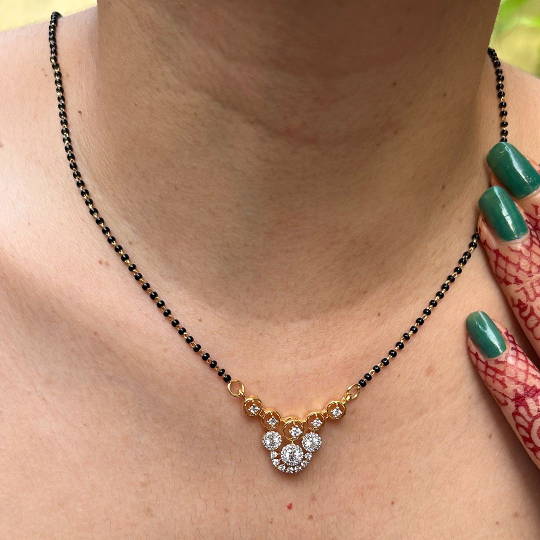 Vyoma American Diamond Mangalsutra Set