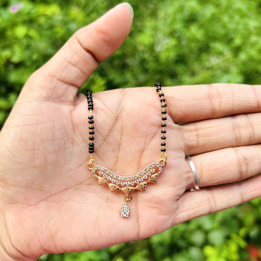 Neeva CZ Designer Mangalsutra