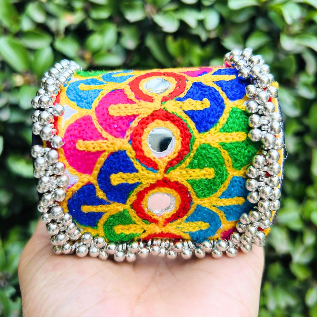 Navratri Special Premium Thread Multi-color Ghungroo Bracelet/Kada
