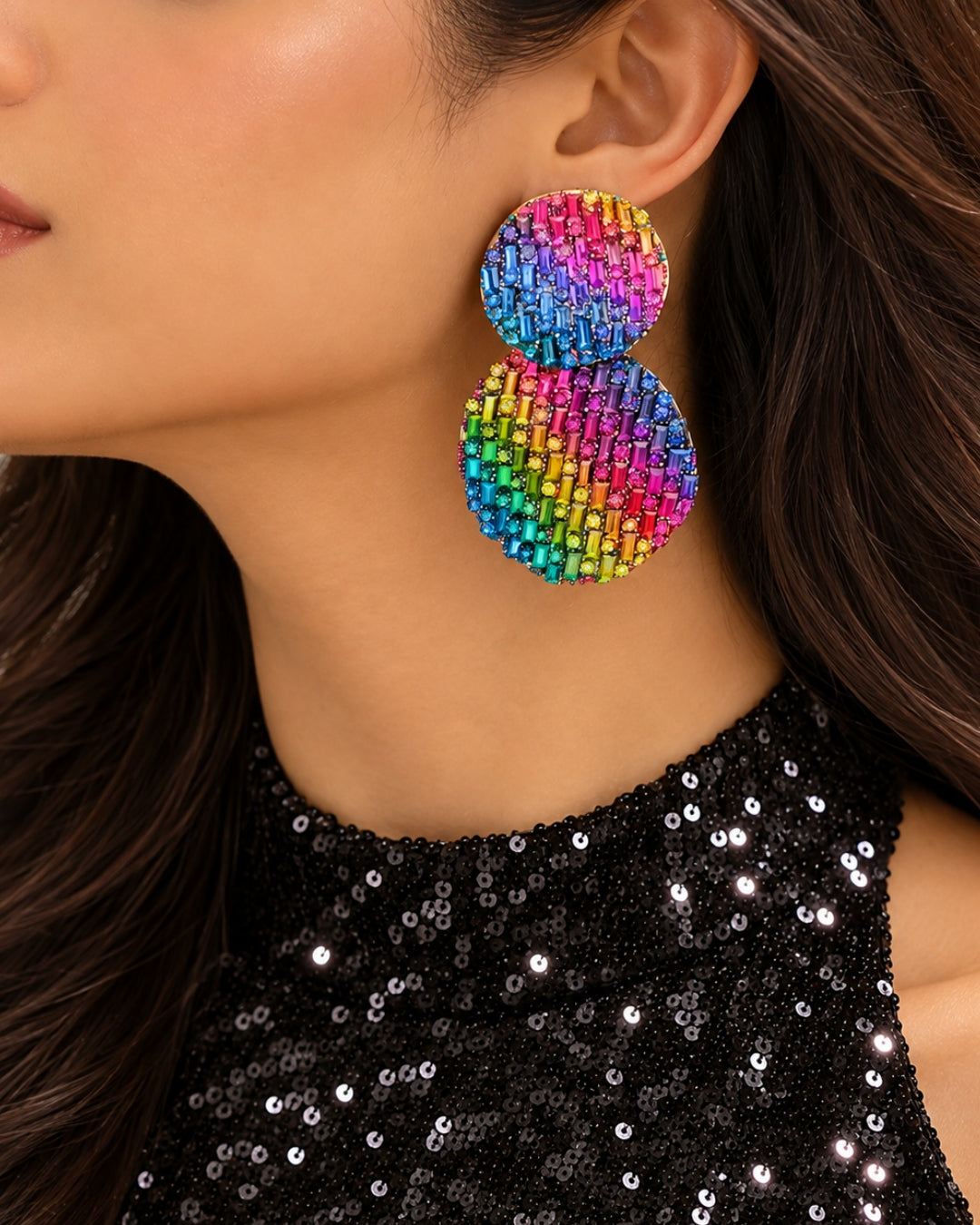 Bling Blogger Multi Layered Earrings