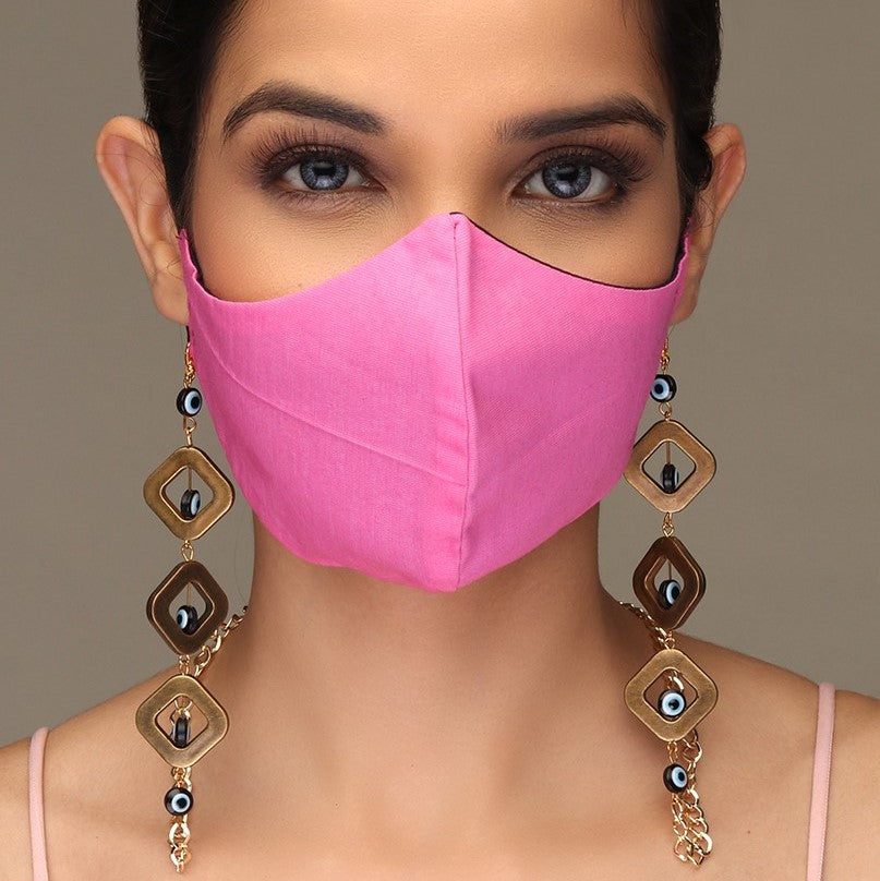 LAIDA Designer Evil Eye Maskchains