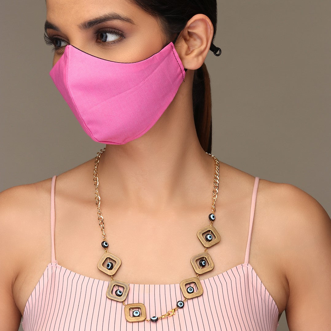 LAIDA Designer Evil Eye Maskchains