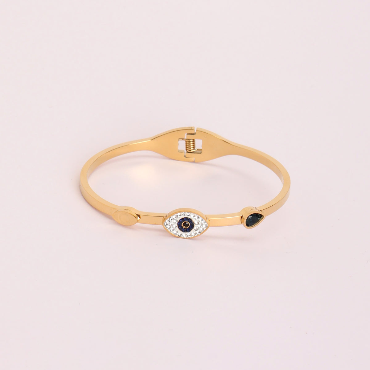 Evil Eye American Diamond Bangle Bracelet