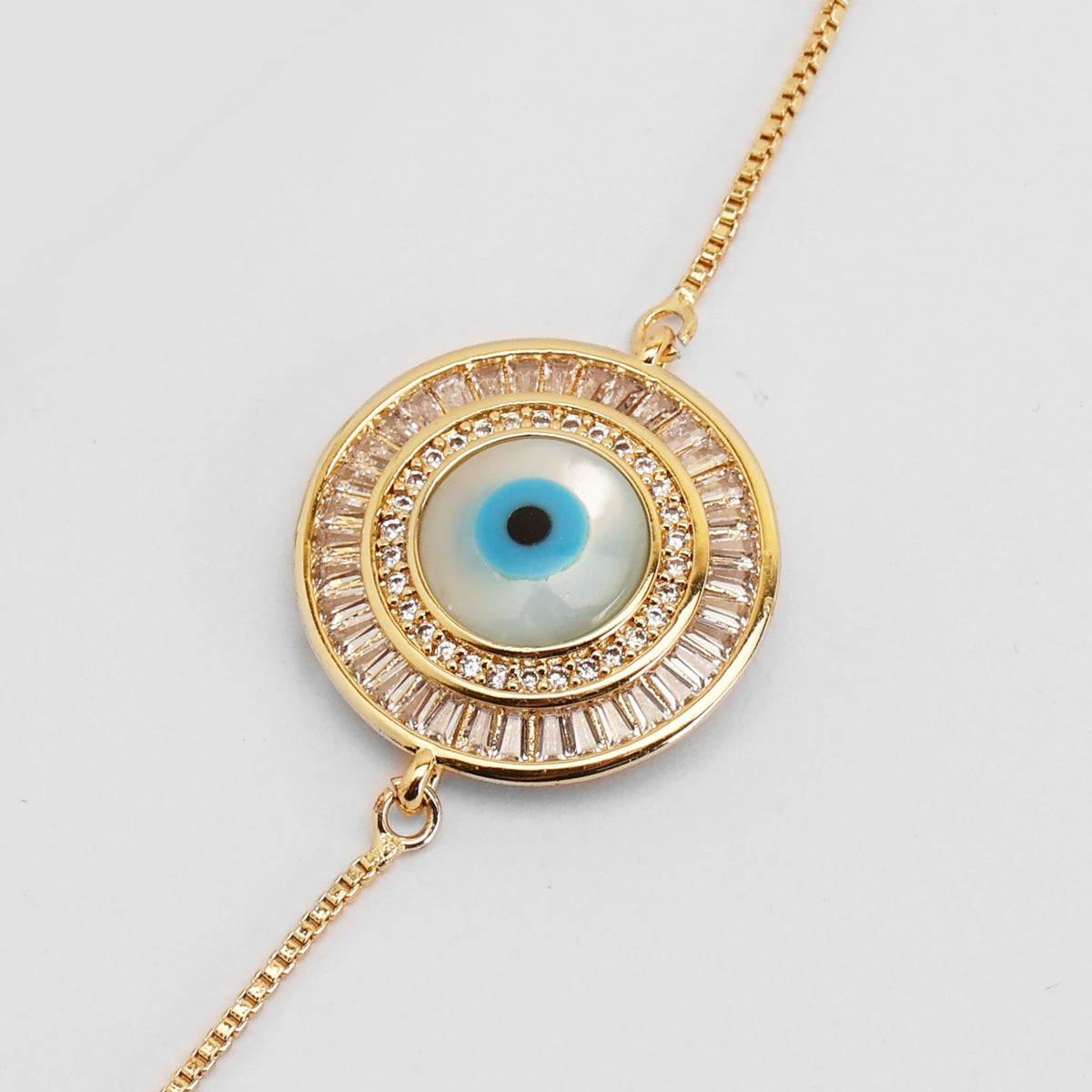 Evil Eye Adjustable Bracelet