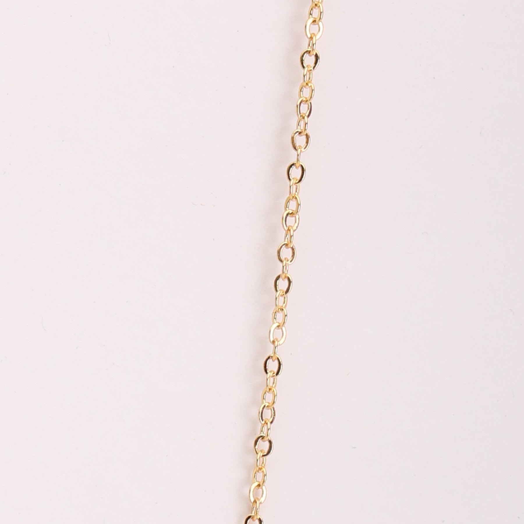 Gold Plated Blue Hamsa Pendant