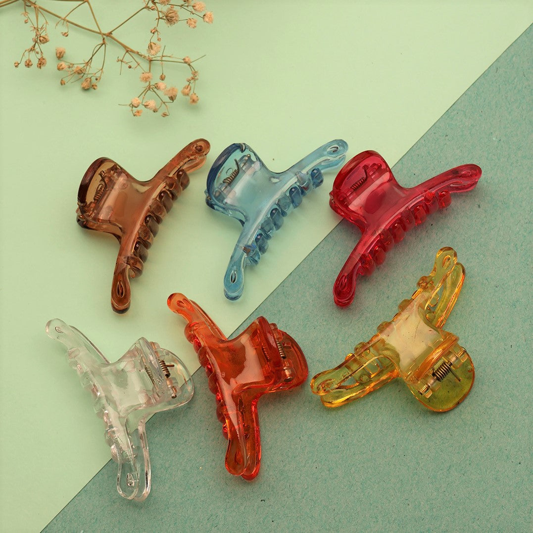 Laida Women Set of 6 Metal Claw Clip
