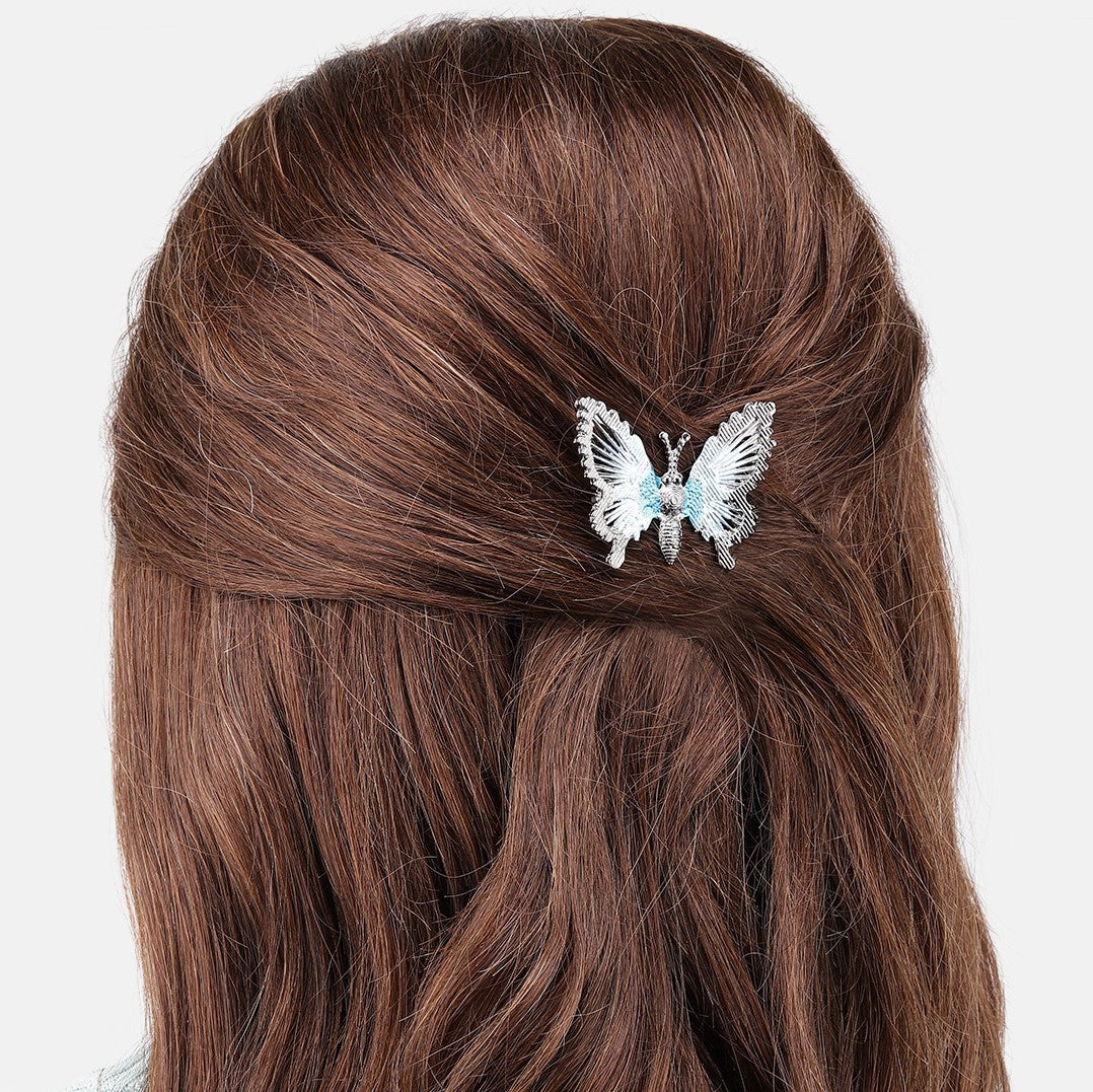 Laida Women Set of 4 Metal Embellished Hair Accessory Set