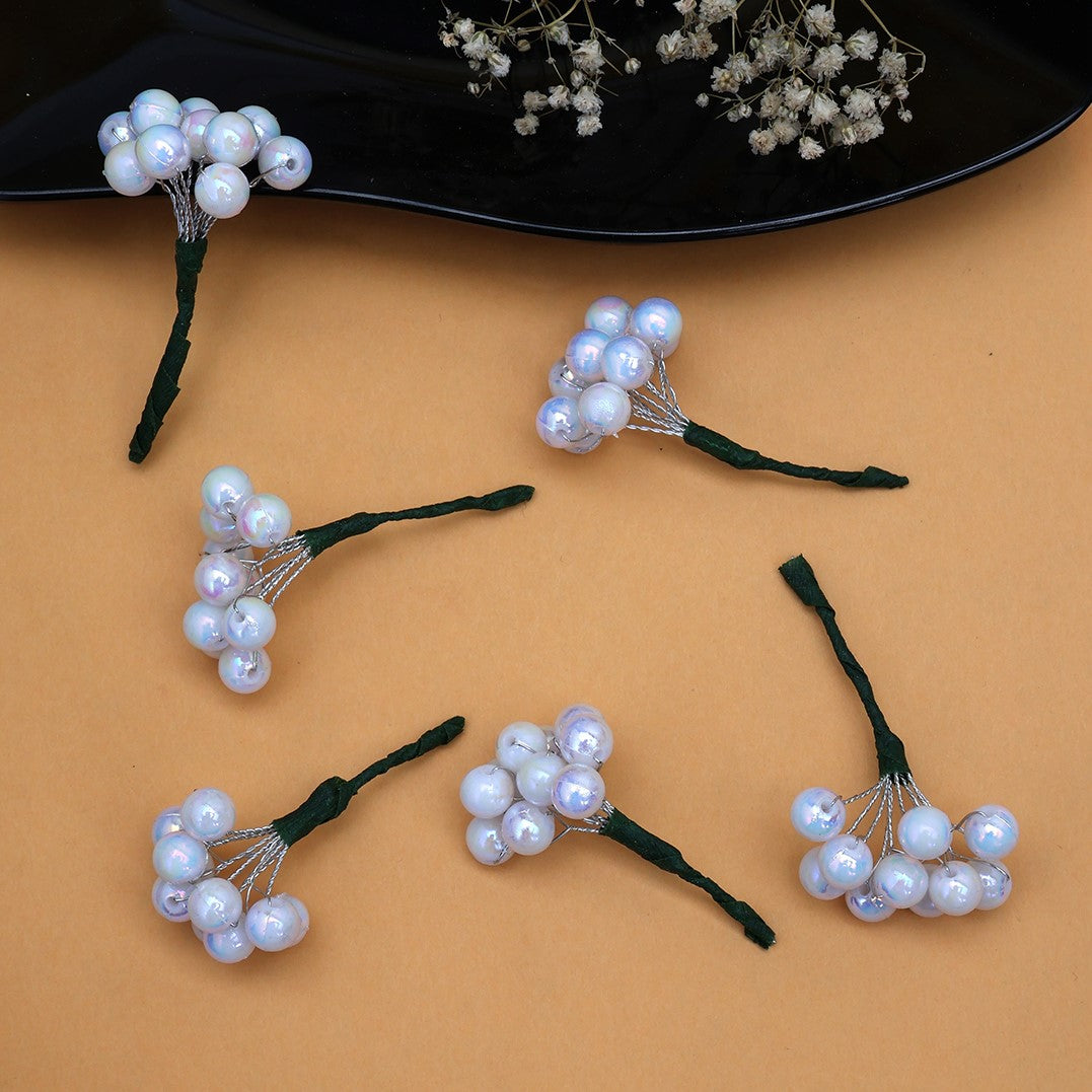 Set of 6 Pearl Hair Pins