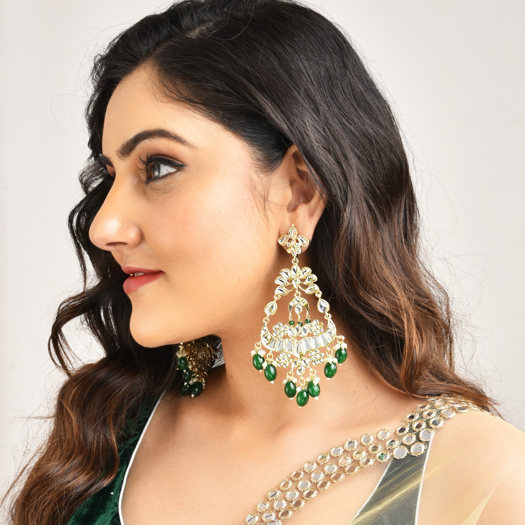 Gold-Plated Classic Drop Earrings