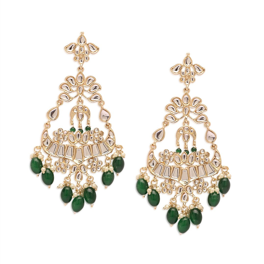 Gold-Plated Classic Drop Earrings