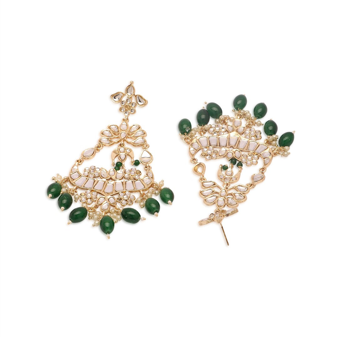 Gold-Plated Classic Drop Earrings