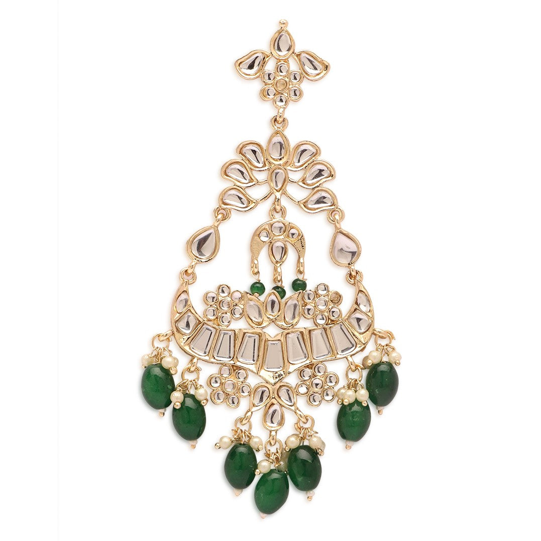 Gold-Plated Classic Drop Earrings