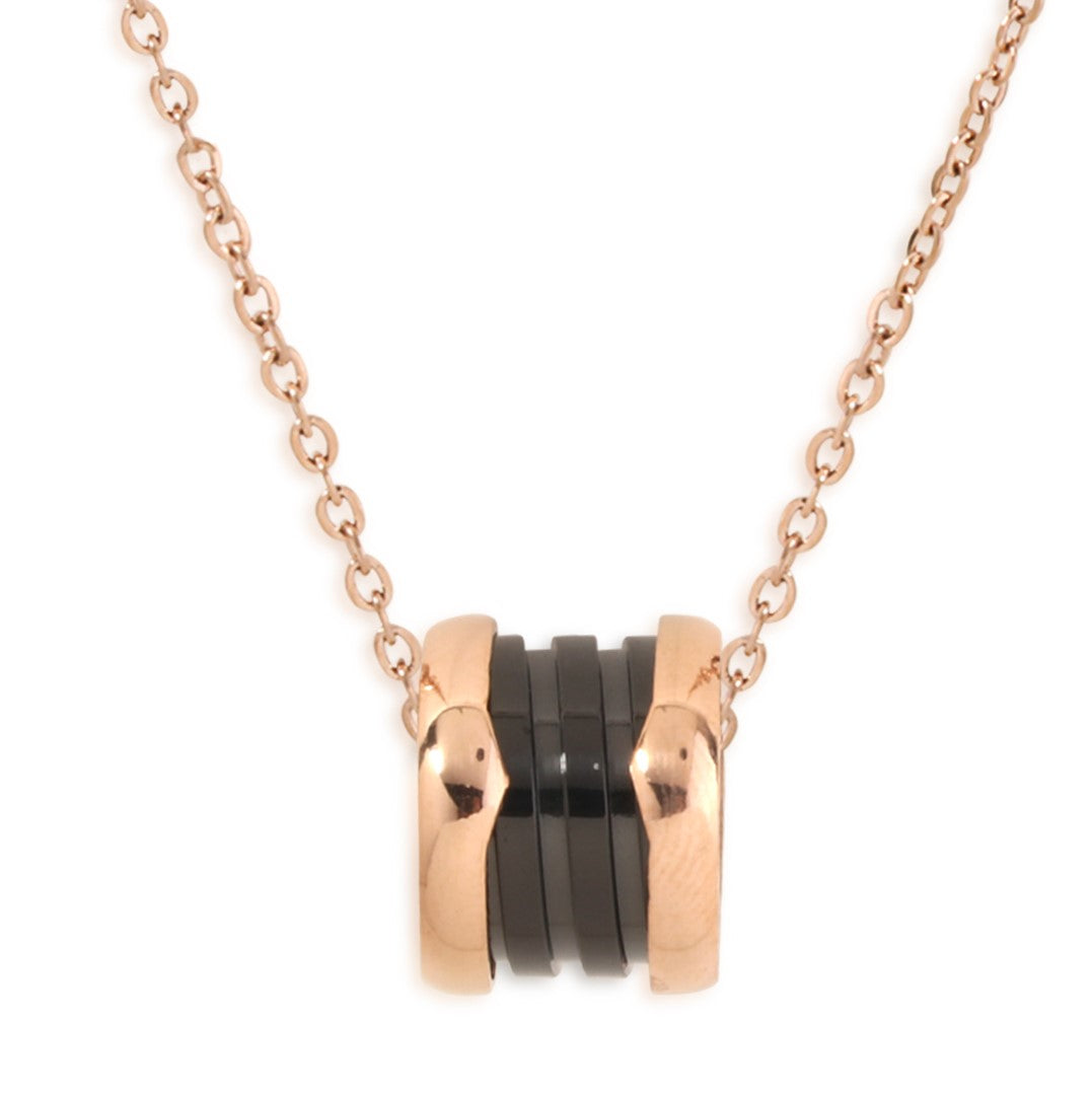 Laida Women Rose Gold-Plated AD Studded Pendant with chain