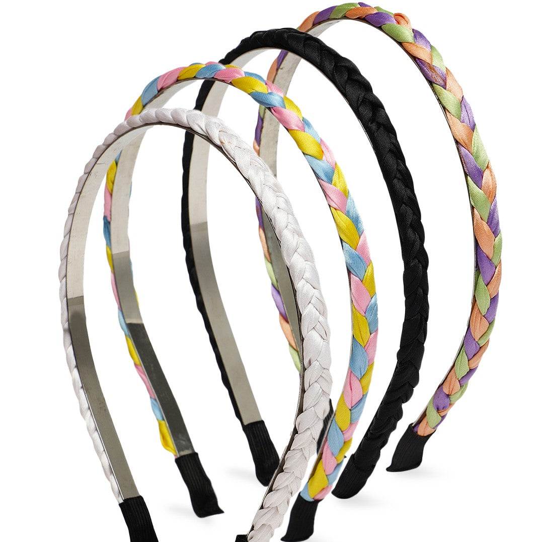 Laida Girls Set of 4 Braided Hairbands