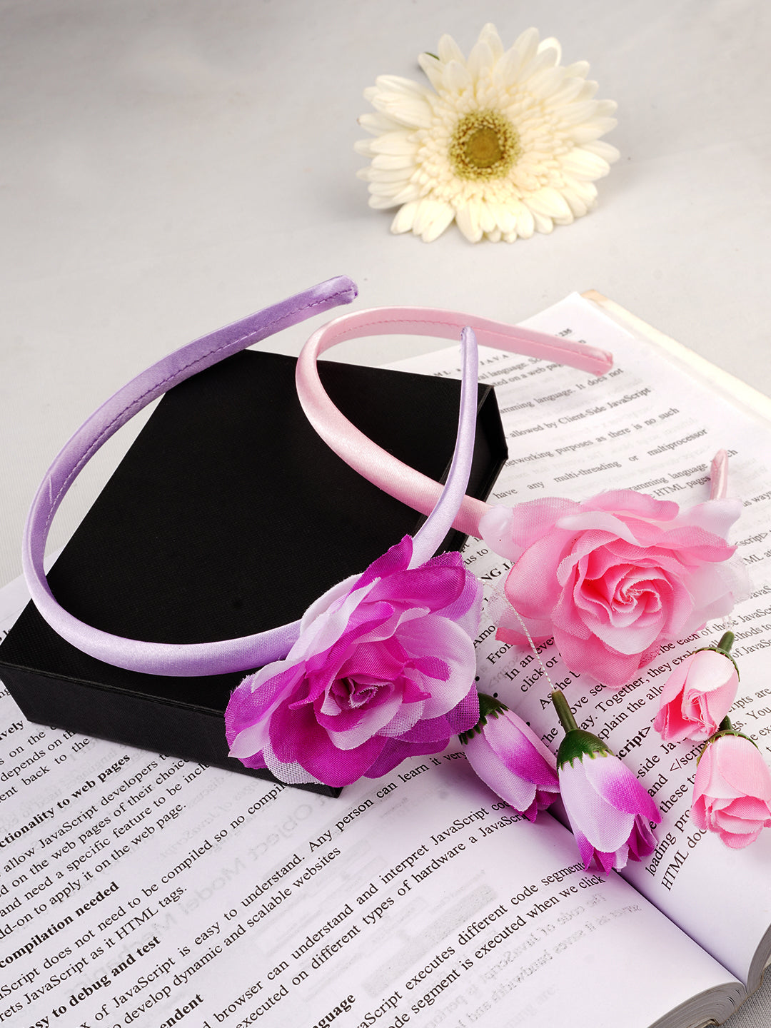 Laida Set of 2 Floral Hairbands