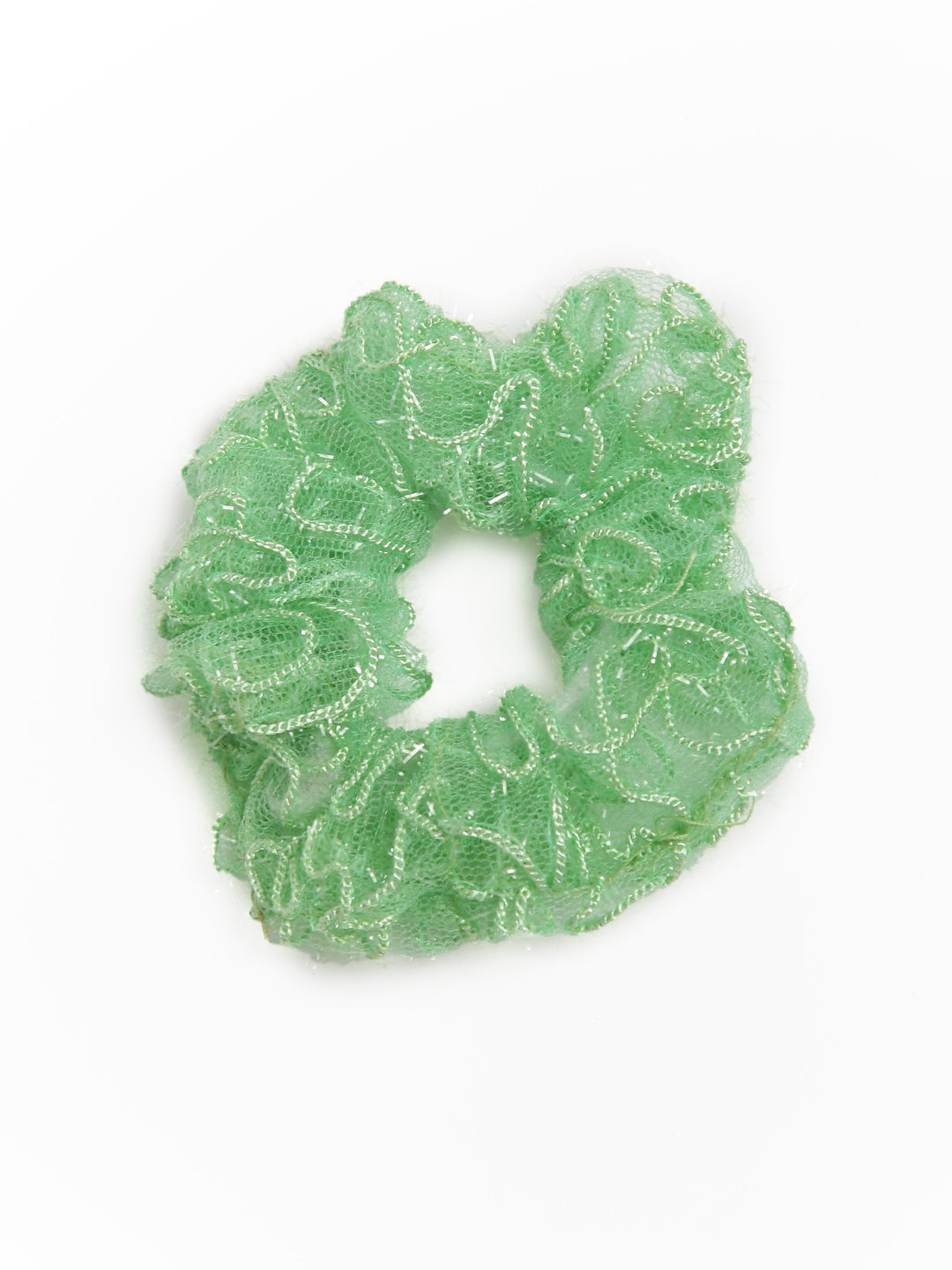 Laida Set of 3 Organza Ponytail Scrunchies