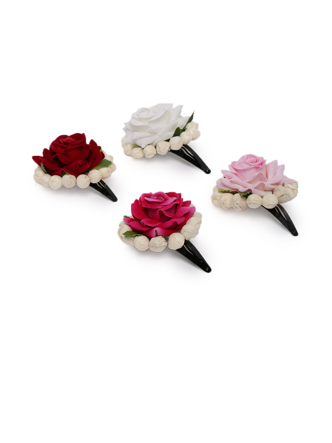 Laida Set of 4 Floral Tic Tac Pins