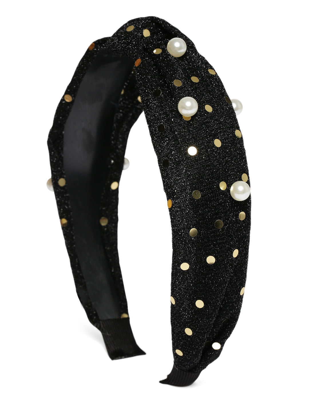 Laida Women Black Embellished Hairband