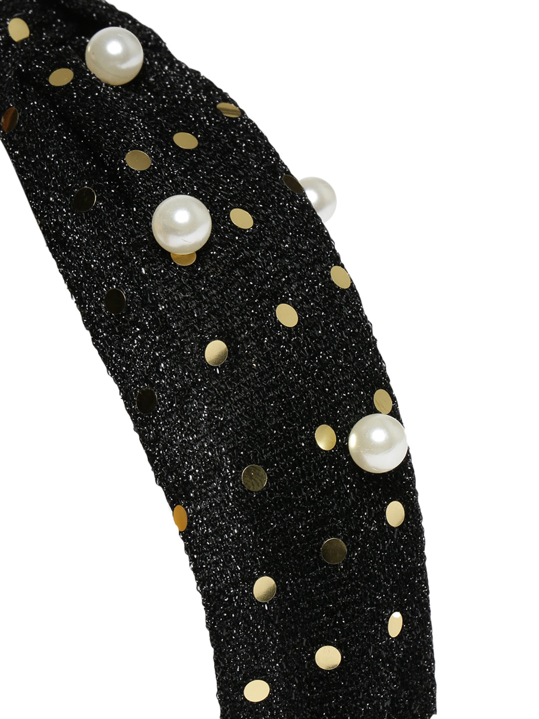 Laida Women Black Embellished Hairband