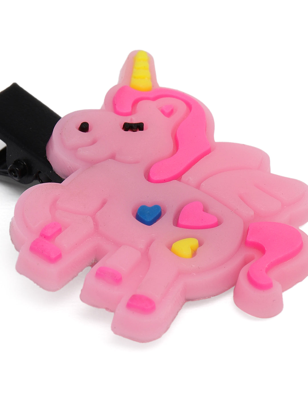 Girls Set Of 10 Multicoloured Alligator Hair Clip